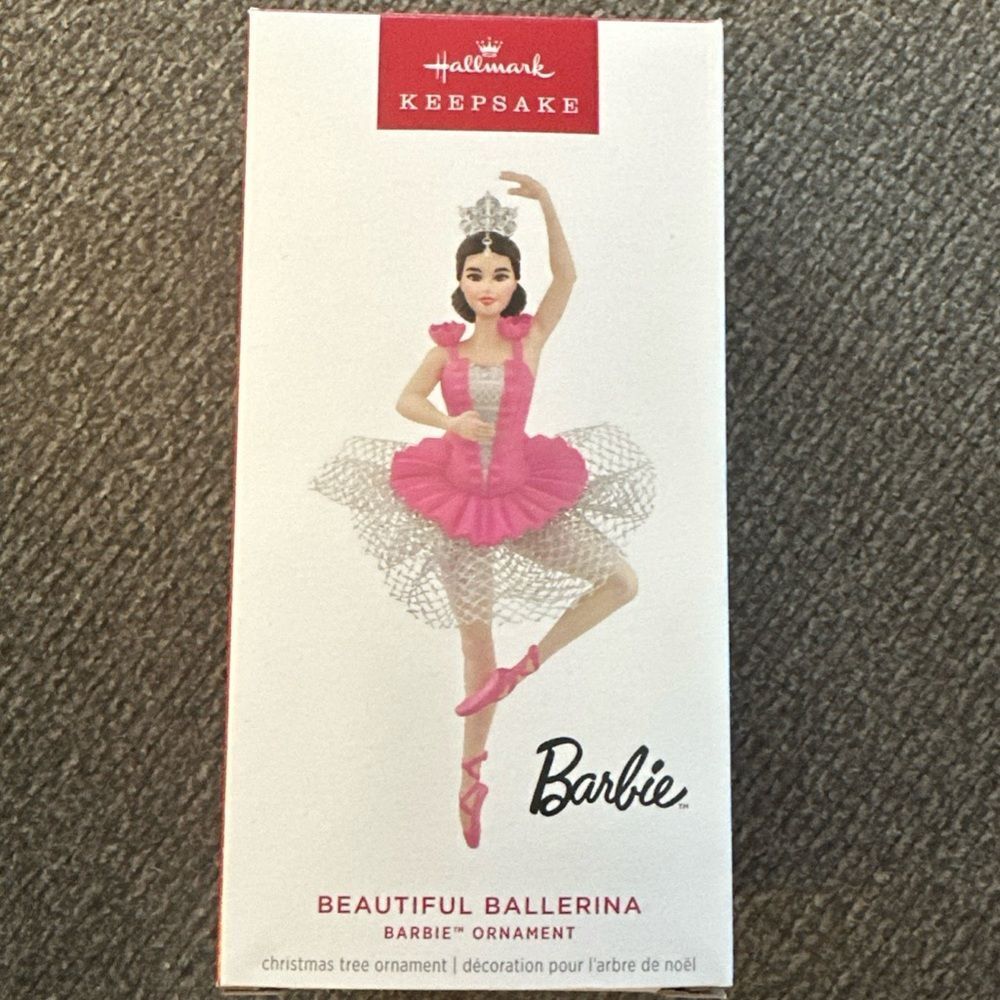 2025 Hallmark Keepsake Christmas Ornament BEAUTIFUL BALLERINA Barbie New - Picture 1 of 4